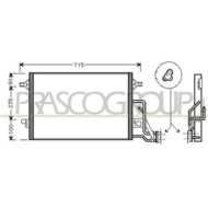 Condensatore Per Skoda Superb Dal 2002 Al 2008