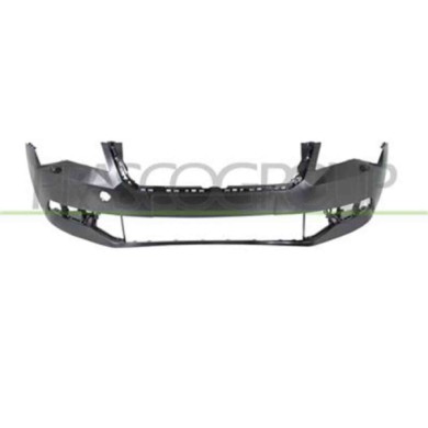SK4241021_1.JPG Paraurti Anteriore Nero Per Skoda Superb Dal 2015 Al 2019