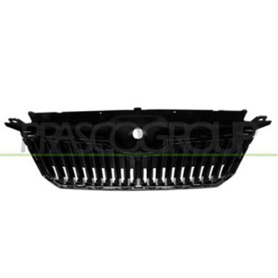 SK4242001_1.JPG Griglia Radiatore Nera Con Cornice Cromata Per Skoda Superb Dal 2015 Al 2019