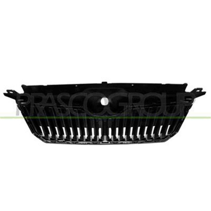 SK4242001_1.JPG Griglia Radiatore Nera Con Cornice Cromata Per Skoda Superb Dal 2015 Al 2019