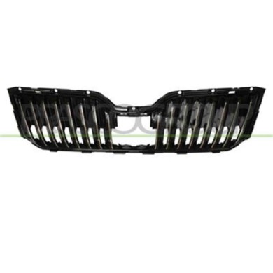 SK4242021_1.JPG Griglia Radiatore Nera Lucida Per Skoda Superb Dal 2015 Al 2019