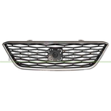 ST0362001_1.JPG Griglia Radiatore Nera Con Modanatura Cromata Per Seat Ibiza Dal 2012 Al 2015