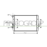 Radiatore Per Seat Leon Dal 1999 Al 2005