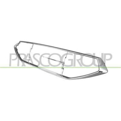 ST4302305_3.JPG Cornice Griglia Radiatore Cromata Per Seat Leon Dal 2020