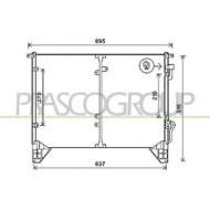 Condensatore Per Ssangyong Rexton Dal 2003