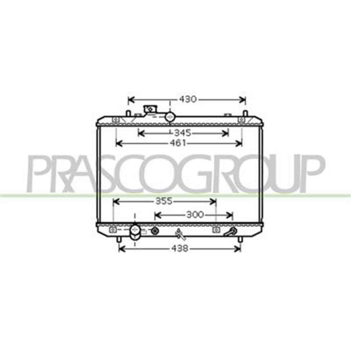 SZ034R002_1.JPG Radiatore Per Suzuki Swift Dal 2005 Al 2006