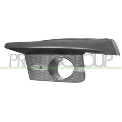 SZ0352143_2.JPG Griglia Destra Paraurti Anteriore Nera Con Sede Fendi Per Suzuki Swift Dal 2007 Al 2010