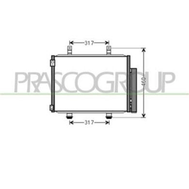 SZ036C001_1.JPG Condensatore Per Suzuki Swift Dal 2010 Al 2013