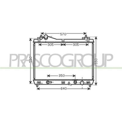 SZ056R002_1.JPG Radiatore Per Suzuki Grand Vitara Dal 2006 Al 2007
