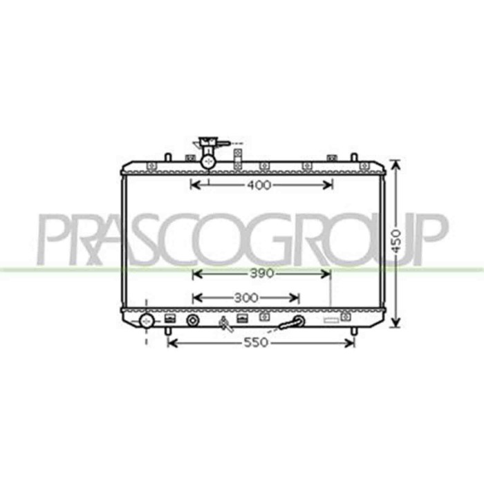 GUIDA_ALLA_SCELTA.JPG Radiatore Per Suzuki Sx4 Dal 2005 Al 2011