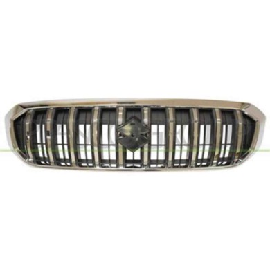 SZ3642011_1.JPG Griglia Radiatore Nera Con Cornice Cromata Per Suzuki S-cross Dal 2016 Al 2021