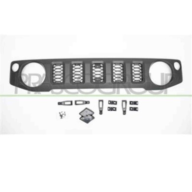 SZ7162001_1.JPG Griglia Radiatore Nera Per Suzuki Jimny Dal 2018