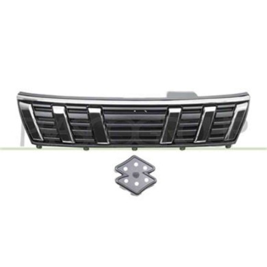 SZ7522011_1.JPG Griglia Radiatore Nera Con Modanatura Cromata Per Suzuki Vitara Dal 2020