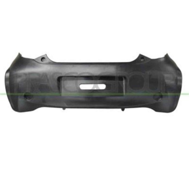 TY0501051_1.JPG Paraurti Posteriore Nero Per Toyota Iq Dal 2009 Al 2014