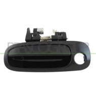 Maniglia Esterna Anteriore Sinistra Nero/liscia Per Toyota Corolla E11 Dal 1997 Al 2000