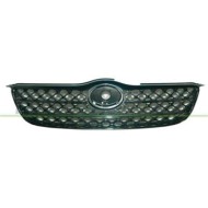 Griglia Radiatore Nera Con Bordo Cromato Per Toyota Corolla E12 Dal 2002 Al 2004