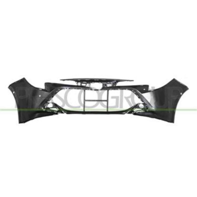 TY0961031_3.JPG Paraurti Anteriore Nero Per Toyota Corolla (e210) Dal 2019