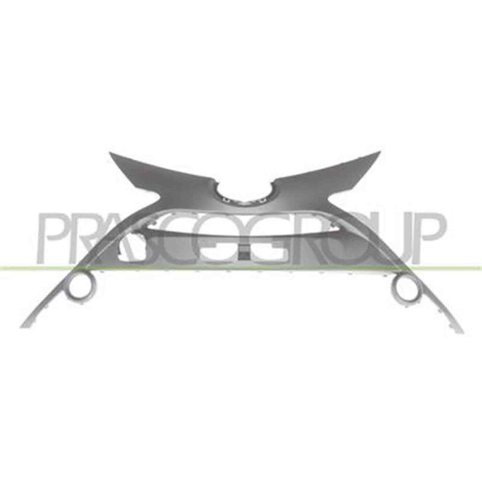 TY2061247_1.JPG Modanatura Centrale Paraurti Anteriore Con Primer Per Toyota Aygo Dal 2014 Al 2018