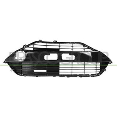 TY2082011_1.JPG Griglia Centrale Paraurti Verniciata Nero Lucido Per Toyota Aygo Dal 2018
