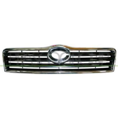 TY2422001_1.JPG Griglia Radiatore Nera Con Modanatura Cromata Per Toyota Avensis T25 Dal 2003 Al 2007