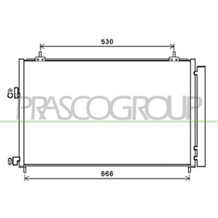 TY290C001_1.JPG Condensatore Per Toyota Rav 4 Dal 2010 Al 2013