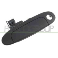 Maniglia Esterna Anteriore Sinistra Nero/liscia Per Toyota Yaris Dal 1999 Al 2003