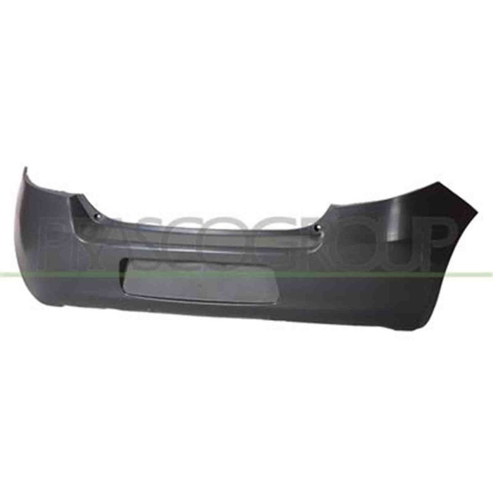 TY3251053_1.JPG Paraurti Posteriore Nero Per Toyota Yaris Dal 2006 Al 2009