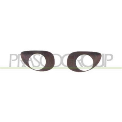 GUIDA_ALLA_SCELTA.JPG Cornice Fendinebbia Sinistra Nera Per Toyota Yaris Dal 2006 Al 2009