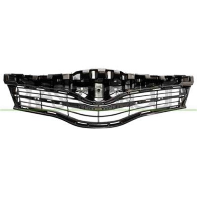 TY3282001_1.JPG Griglia Radiatore Nera Per Toyota Yaris Dal 2011 Al 2014