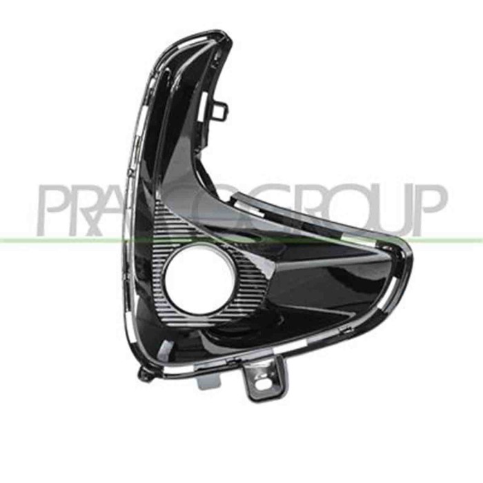 TY3322133_2.JPG Griglia Destra Paraurti Nera Lucida Per Toyota Yaris Dal 2020