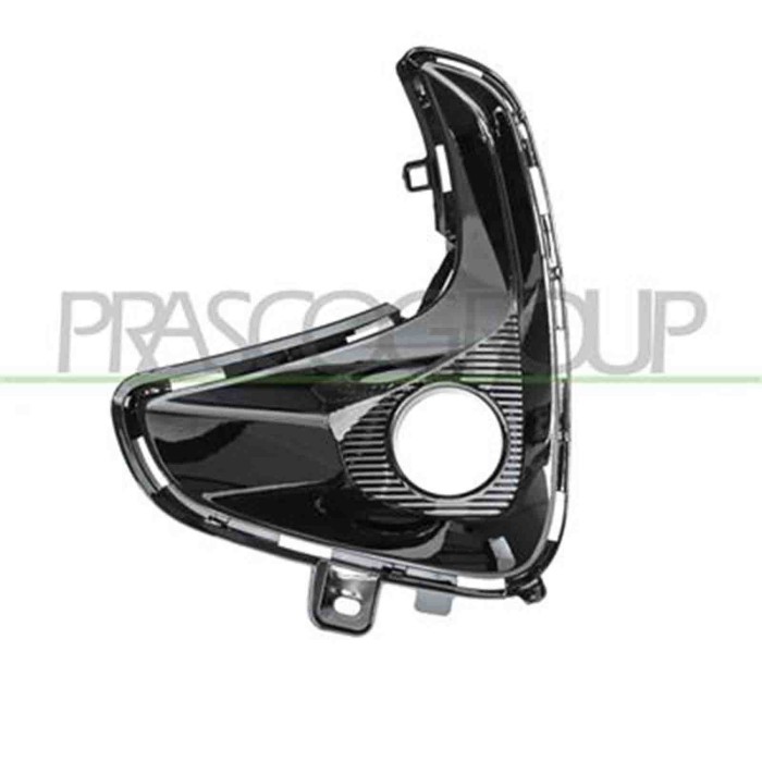 TY3322134_2.JPG Griglia Sinistra Paraurti Nera Lucida Per Toyota Yaris Dal 2020