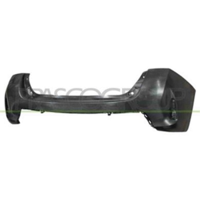TY3541051_1.JPG Paraurti Posteriore Nero Per Toyota Auris Dal 2013 Al 2015