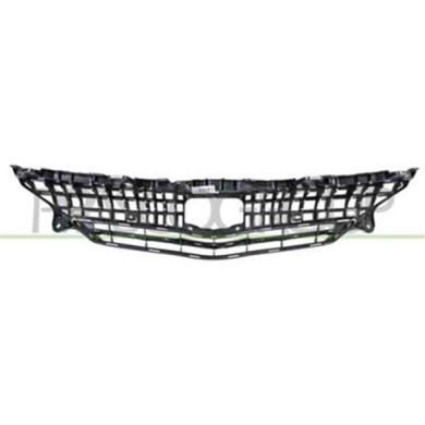 TY4252011_1.JPG Griglia Radiatore Nera Con Modanatura Cromata Per Toyota Prius+ Dal 2012 Al 2014