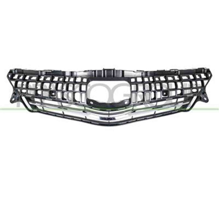 TY4252011_2.JPG Griglia Radiatore Nera Con Modanatura Cromata Per Toyota Prius+ Dal 2012 Al 2014