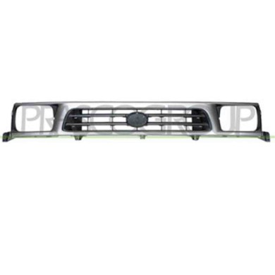 TY8142011_1.JPG Griglia Radiatore Grigio/argento Per Toyota Hilux Pick Up Dal 1997 Al 2001