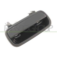 Maniglia Esterna Posteriore Sinistra Nero/liscia Per Toyota Hilux Pick Up Dal 1997 Al 2001