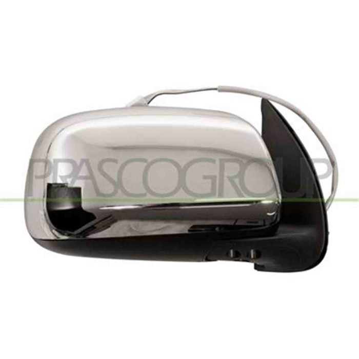 GUIDA_ALLA_SCELTA.JPG Retrovisore Destro Elettrico Nero Per Toyota Hilux - Vigo Pick Up Dal 2005 Al 2008