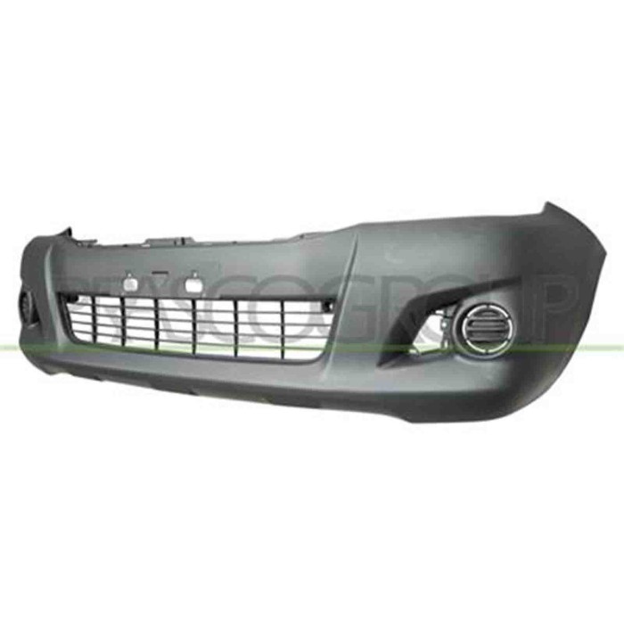 TY8201011_1.JPG Paraurti Anteriore Nero Goffrato Per Toyota Hilux Pick Up Dal 2011 Al 2016