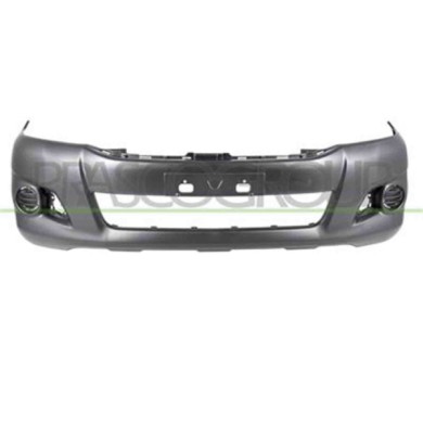 TY8201021_1.JPG Paraurti Anteriore Nero Goffrato Per Toyota Hilux Pick Up Dal 2011 Al 2016