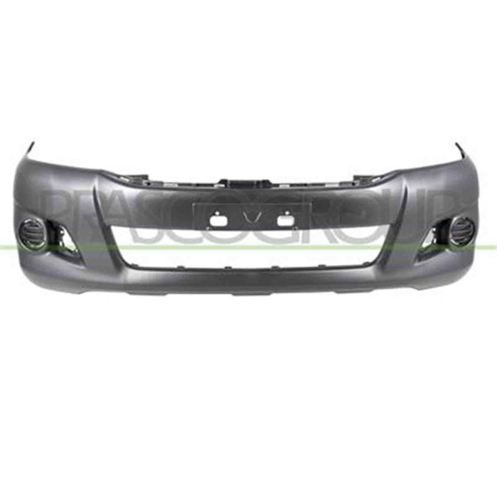 TY8201021_1.JPG Paraurti Anteriore Nero Goffrato Per Toyota Hilux Pick Up Dal 2011 Al 2016
