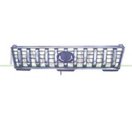 Griglia Radiatore Nera Per Toyota Landcruiser - Prado J90 Dal 1997 Al 2002