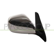 Retrovisore Destro Manuale Nero Per Toyota Landcruiser J100 Dal 1998 Al 2004