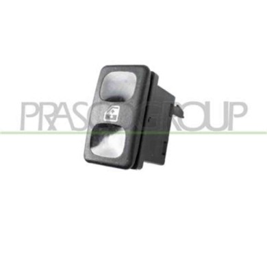 VG016WS10_2.JPG Interruttore Alzacristallo Nero Per Volkswagen Polo Dal 1995 Al 1999