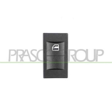 VG017WS02_1.JPG Interruttore Alzacristallo Nero Per Volkswagen Polo Classic - Variant - Caddy Dal 1994 Al 2004
