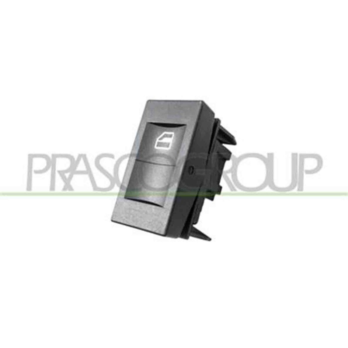VG017WS02_2.JPG Interruttore Alzacristallo Nero Per Volkswagen Polo Classic - Variant - Caddy Dal 1994 Al 2004