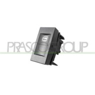 Interruttore Alzacristallo Nero Per Volkswagen Polo Classic - Variant - Caddy Dal 1994 Al 2004