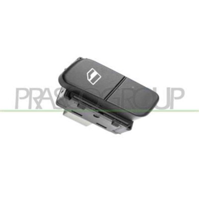 VG021WS66_2.JPG Interruttore Alzacristallo Nero Per Volkswagen Polo Dal 2001 Al 2005