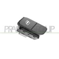 VG021WS66_2.JPG Interruttore Alzacristallo Nero Per Volkswagen Polo Dal 2001 Al 2005
