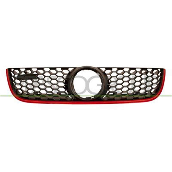 VG0222021_1.JPG Griglia Radiatore Nera Per Volkswagen Polo Dal 2005 Al 2009