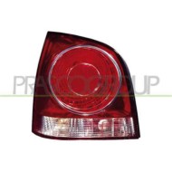 Fanale Posteriore Sinistro Rosso Per Volkswagen Polo Dal 2005 Al 2009